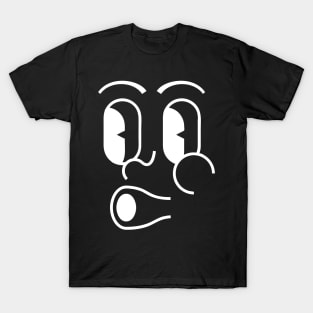 White Whistle Emoji T-Shirt